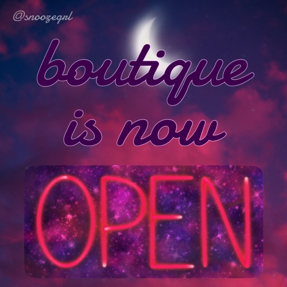 ♦️boutique is open♦️